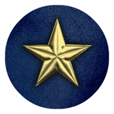 DAROUND 430 GD BL Star Gold Blue